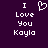 Pixelated text and heart symbol on dark purple background, with identical static and animated states.