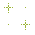 A green cross-shaped icon with four arms and a white center, alternating between full visibility and partial disappearance of outer squares.