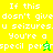 Pixelated text on split yellow-green background with two animated character icons, one green and one yellow. The text reads "If this doesn't give u seizures. You're a specil pers" in white pixel font.