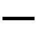 A black rectangular shape with red top border and two white pixelated squares on a gray background, transitioning through