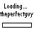 A sequence of six loading states showing 'Loading... theperfectguy' text above a progress bar that fills with red segments from left to right, ending in two 'not found' messages.
