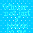 Pixelated blue background with white dots and repeated light-blue text reading "Winter dot just yes op in me" across the image.