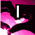 six showing a pixelated 'I Love You' design with heart symbols and text elements in various color schemes and animations
