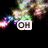 Animated icon with colorful pixelated background and text elements shifting across frames.