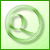 Green circular swirl icon with a white background and green border, featuring a stylized spiral design.