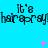 A static image with a bright cyan background displaying repeated text and scattered pink symbols.