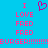 Pixelated text and symbols on a bright blue background with pink and purple elements.
