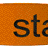 Animated orange banner with 'stand 5' text above two circular rings labeled 'stand 5k', transitioning to a view showing '53k' and the full phrase 'stand 53k'.