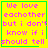 Yellow background with pink text reading "We love eachother but i don't know if i should tell" in four , green border around the entire image