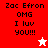 Four display identical text with varying background colors and star icons, showing a red with white star, white with red star, and two pink
