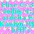 A static image with a pink background and turquoise text repeating names, symbols, and "=bfa's" in a pixelated pattern.