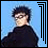 Pixelated image of a person with dark hair and glasses against a light blue background, next to black text reading 'AnimeIM' and 'com' on a black background.