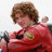 Pixelated image of a person in red clothing with brown hair holding an object, next to black background text reading RIP Connor LaFrance <3.