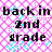 Animated icon with repeating text and symbols on a pink patterned background, transitioning to static text and lightbulb graphics.