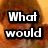 A four- of pixelated text overlays on a blurred background image, with each containing distinct white text in black-outlined letters