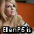 A four- shows a woman with blonde hair in various poses with overlaid text reading "Ellen P5 is" and "Taylor Swift's #1 fan!"