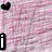 A static image with a pink textured background featuring black and white heart shapes, an 'i' symbol, and a 'U' symbol.