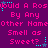 A static image with repeating text and star symbols on a purple background.