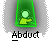 Animated contact sheet showing 9 frames of a green buddy icon with a stick figure inside a glowing container, each frame displaying sequential motion and text below the icon.