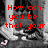 Pixelated grayscale image of a person in dark clothing with red text overlay reading "How can you be that your" on left and "ready for love?" on right.