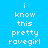Pixelated text on a blue background with purple highlight rectangles over individual words in a