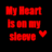 Six distinct text-based arranged in a , each with unique background colors and typography displaying song lyrics or phrases