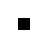 Solid black square centered on light gray background, no visible text or additional elements.