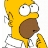 Pixelated yellow cartoon character with wide eyes and open mouth holding a banana, wearing white pants, against white background.