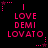 Pixelated pink text on black background with star and dotted line decorations, arranged in a pattern