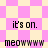 Pixelated text and background patterns alternate between two distinct states in a repeating sequence.
