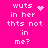 Pixelated text on bright pink background with animated heart and sparkle effects replacing static dots.
