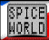 A 3x2 contact sheet of six pixelated AIM buddy icons with a gray background, each featuring simple black-and-white cartoon characters or text on a light gray square with red and blue borders.