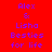 Red background with blue pixelated text reading "Alex & Lisha Besties for life" in two identical vertical , one slightly brighter than the other