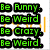 Pixelated text and stylized 'COOL' letters in green, blue, red, and orange on white background with gray section.