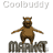 Animated contact sheet of a brown bear mascot with multiple poses above the word MARKET in 3x3 grid layout.