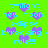 Pixelated cyan text and purple hearts on bright green background with repeated phrases.