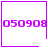 Four purple-bordered square display identical pixelated text with one featuring a heart symbol and another a star symbol