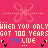 Pixelated pink background with repeating text and floral patterns, featuring animated color changes in 'TO LIVE' text.