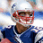 A pixelated image of a football player in uniform with red helmet face mask, split into four blue quadrants containing red text reading The Best QB in the NFL.