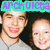 A four- shows a pixelated photo of two people with text overlays changing