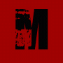 Red background with black and white star icons, letters M B W, and text strings including WWW.MBWSROCK.CJ8.NET in various arrangements.