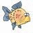 Pixelated fish icon with blue fins and tail on white background, paired with yellow displaying 'Why would I care?' text