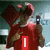 A person in a red shirt holds a phone, with changing text overlays across frames.