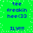 Green background with white pixelated dots, blue text 'tee freakin hee<33' and 'ILY!!!!' repeated in a pattern