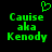 Green pixelated text on black background with heart symbol above, showing two identical side-by-side text blocks.