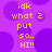 Static pixel art with purple background and yellow text reading 'idk what 2 put so.. HI!!' repeated in a pattern