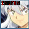 Anime-style character with silver hair and brown eyes, shown in with changing facial expressions