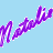 Purple pixelated text on light blue background, with white highlights and varying purple shades forming the letters.