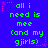 Blue background with green text reading "all i need is mee (and my ggirls)" repeated three times in a , surrounded by pink star and dotted line decorations