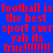Red text on blue background repeats 'football is the best sport ever yah its true!!!!!!!!' in a pattern with no visible animation changes
